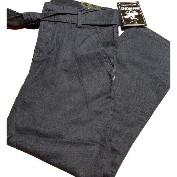 Beverly Hills Polo Club Girls' School Uniform Pants - Relaxed Fit Size 14‎ Navy - Picture 1 of 5